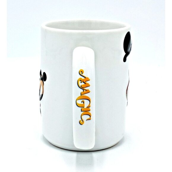 Disney Parks Letter Mug Hidden Mickeys Prop Magic Characters Collectible VTG - Picture 3 of 5